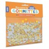Mon sachet de 300 gommettes dorées et argentées