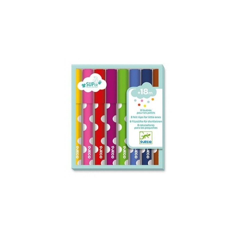 8 feutres pour les petits 8 feutres pour les petits