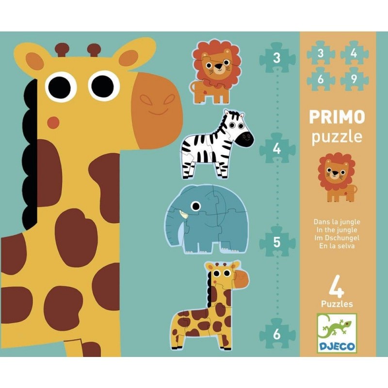 Primo puzzle Dans la jungle Primo puzzle Dans la jungle
