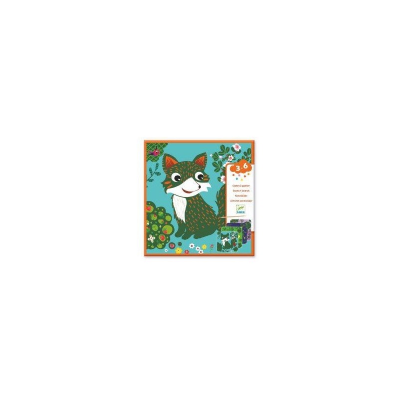 Cartes à gratter - Petites bêtes Cartes à gratter - Petites bêtes