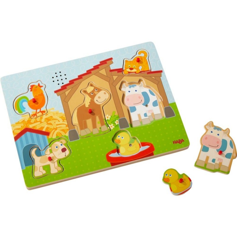 Puzzle musical - A la ferme Puzzle musical - A la ferme