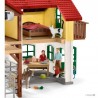 Ferme avec étable et animaux - Farm World