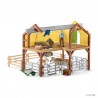 Ferme avec étable et animaux - Farm World