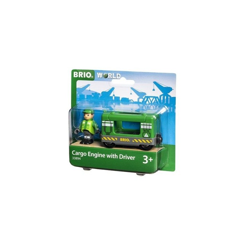Locomotive cargo et conducteur Locomotive cargo et conducteur