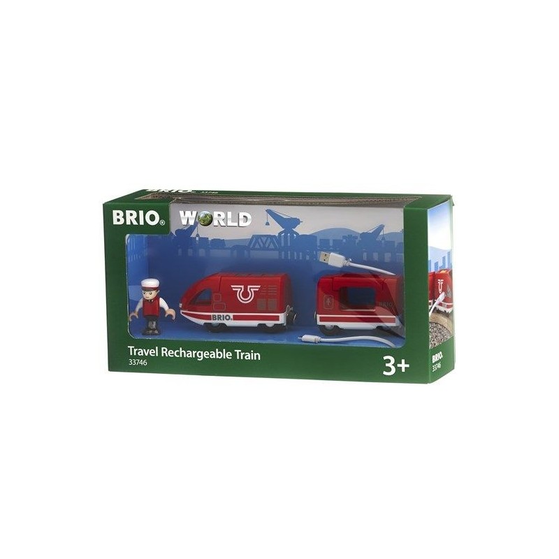 Train de voyageur rechargeable