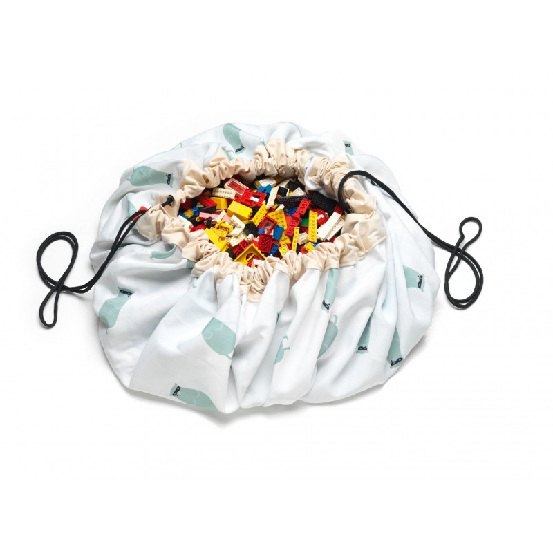 Sac play&go Rails/ours (tapis et rangement) Sac play&go Rails/ours (tapis et rangement)