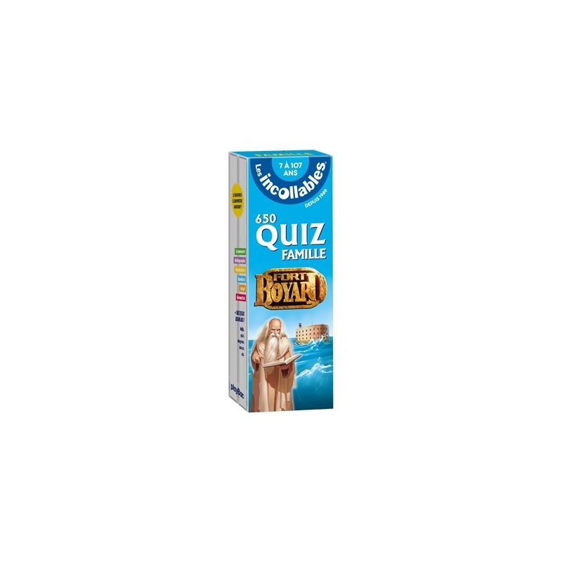 Les incollables - Quiz famille Fort Boyard Les incollables - Quiz famille Fort Boyard