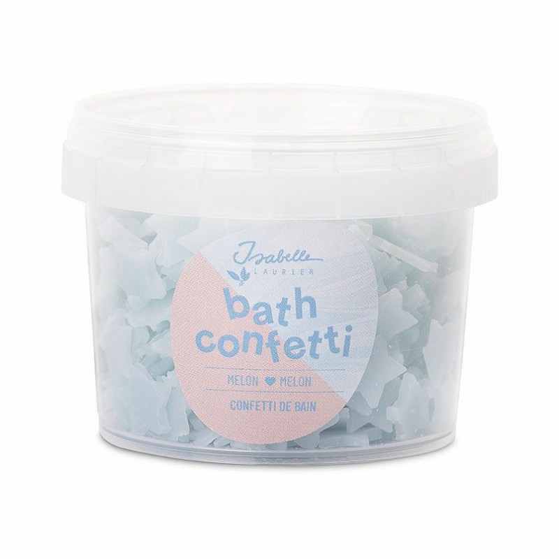 Confettis de bain bleus - Melon Confettis de bain bleus - Melon