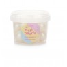 Perles d'huile de bain blanches nacrées - Noix de coco