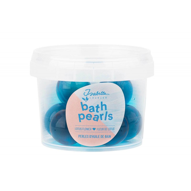 Perles d'huile de bain bleues - Fleur de lotus Perles d'huile de bain bleues - Fleur de lotus