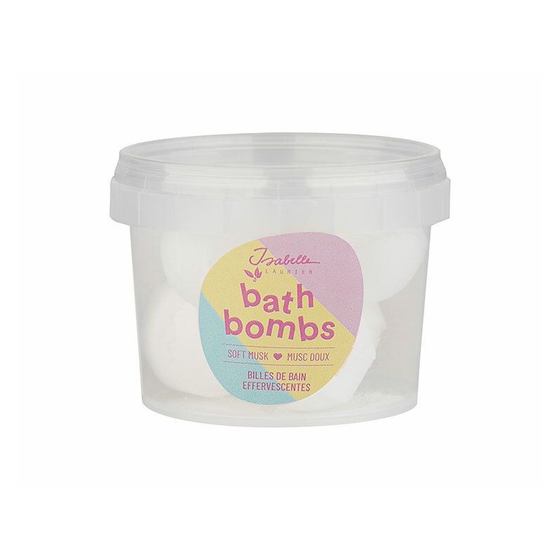 Minis bombes de bain blanches - Noix de coco Minis bombes de bain blanches - Noix de coco