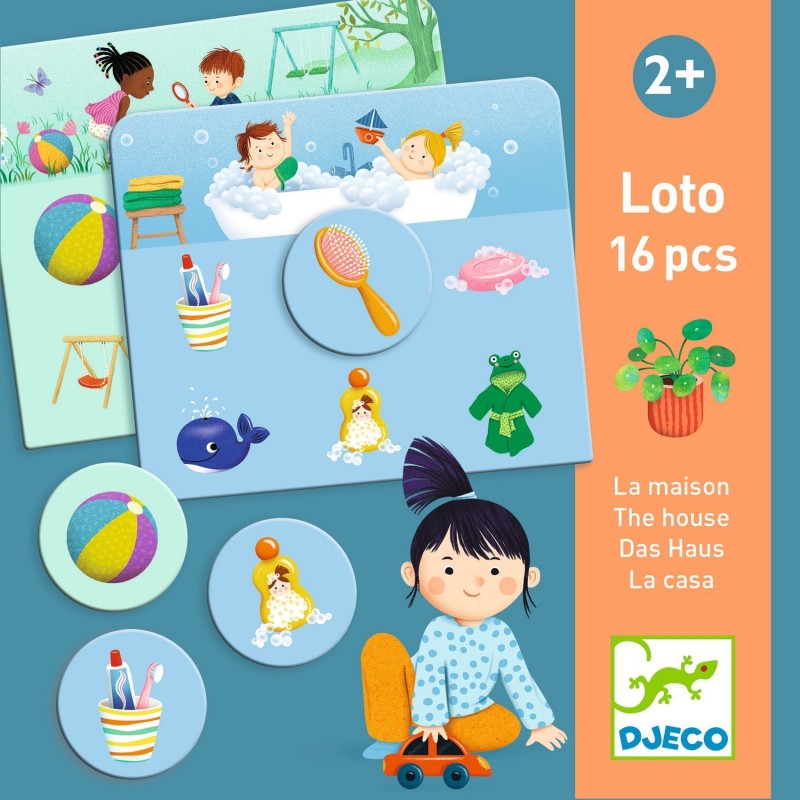 Loto 30 pcs - Dans la maison Loto 30 pcs - Dans la maison