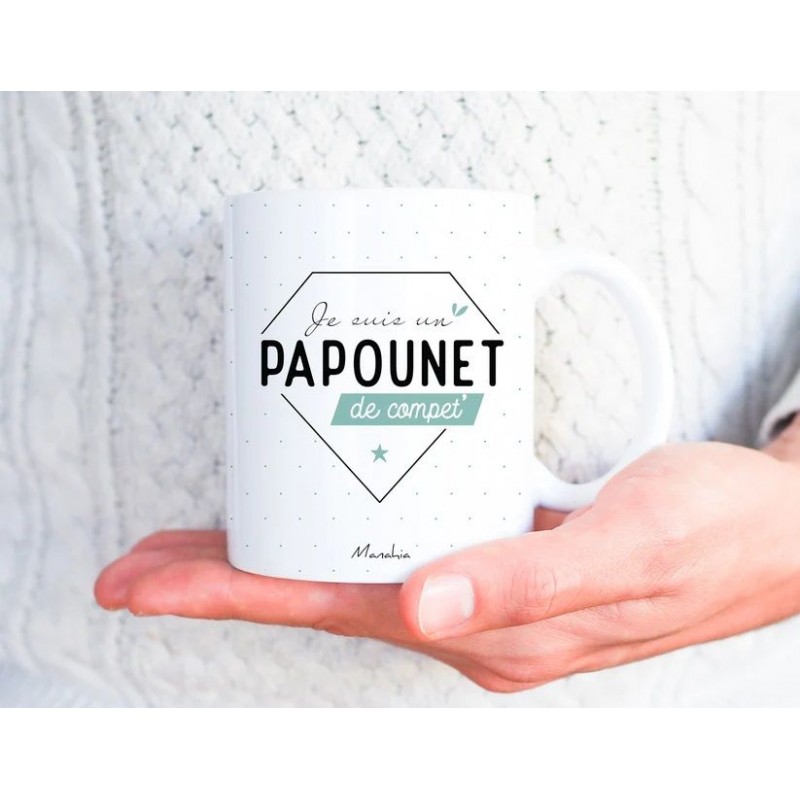 Mug - Je suis un papounet de compet' Mug - Je suis un papounet de compet'