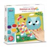 Tableaux faciles - Peinture au doigt Adorables compagnons