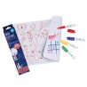 Mini set de table en silicone playmat - Poney club