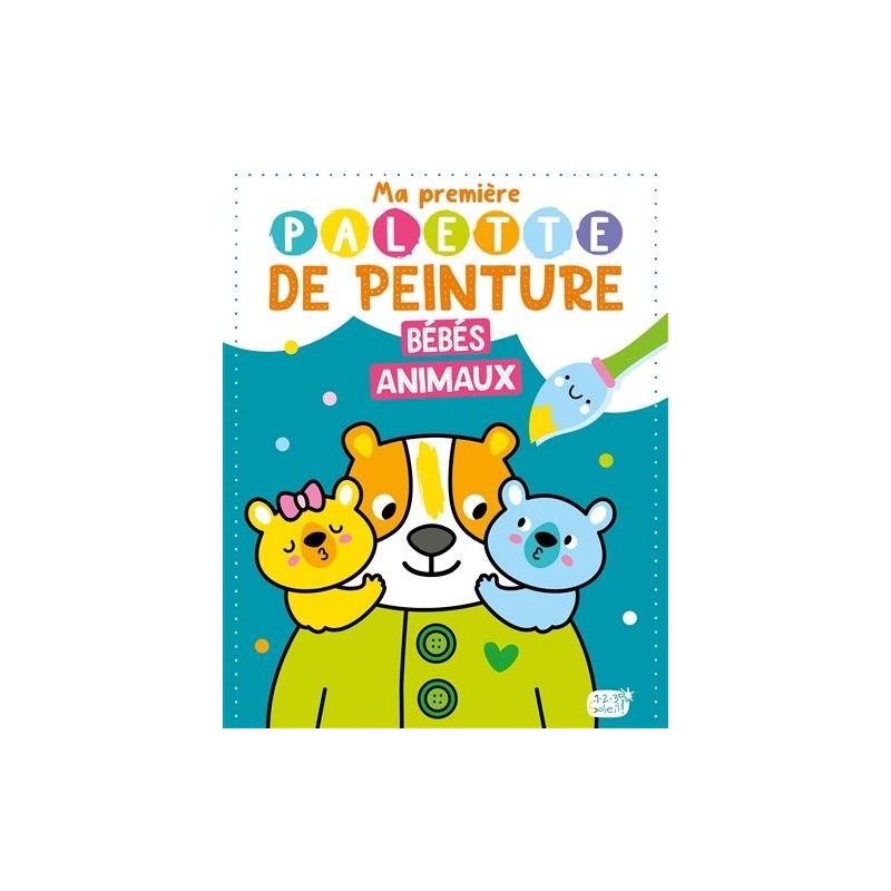 Ma première palette de peinture - Bébés animaux