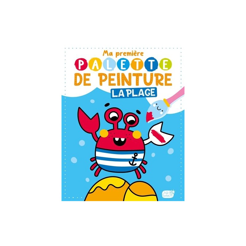 Ma première palette de peinture - La plage Ma première palette de peinture - La plage