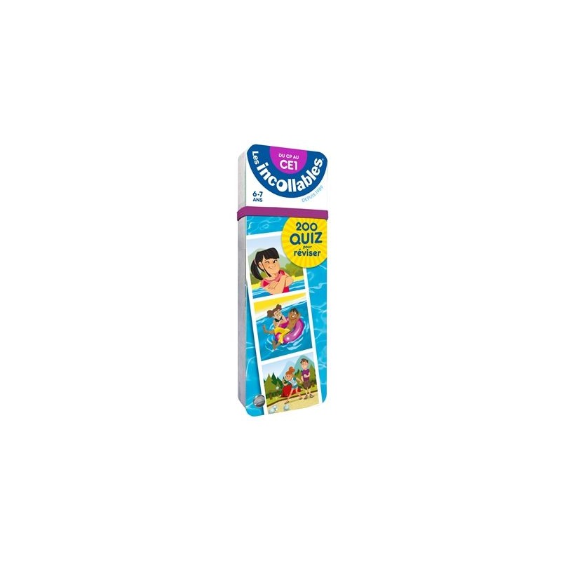 Les incollables - 200 quiz pour réviser : du CP au CE1, 6-7 ans Les incollables - 200 quiz pour réviser : du CP au CE1, 6-7 ans