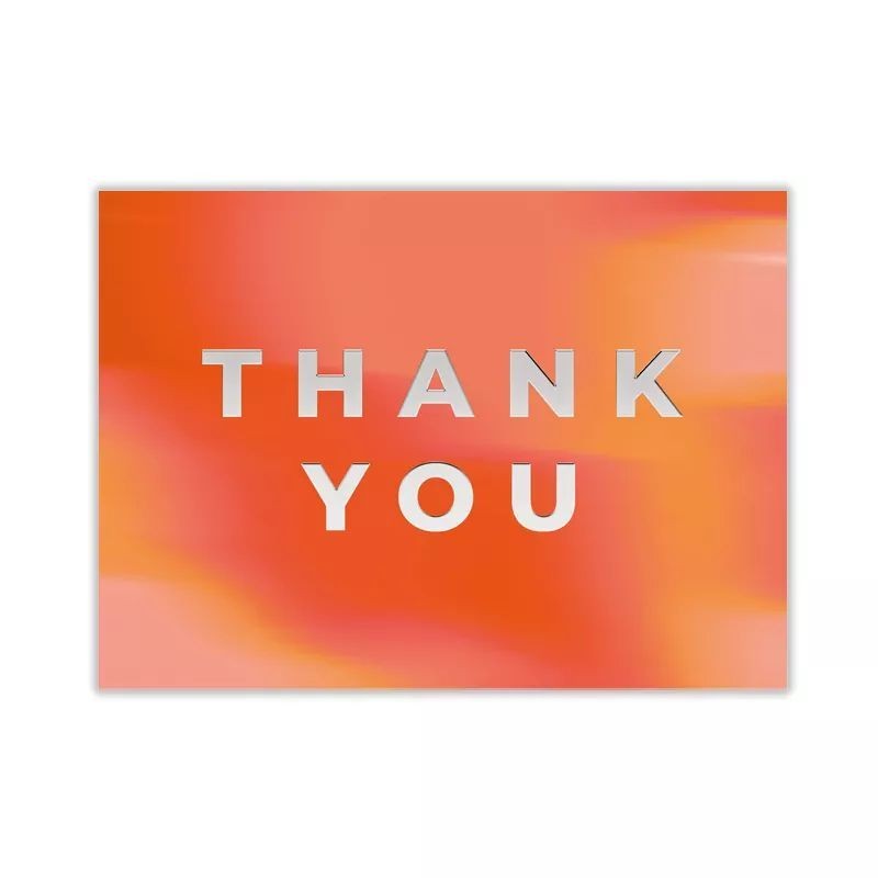 Carte à thème "Thank you" (+enveloppe) Carte à thème "Thank you" (+enveloppe)