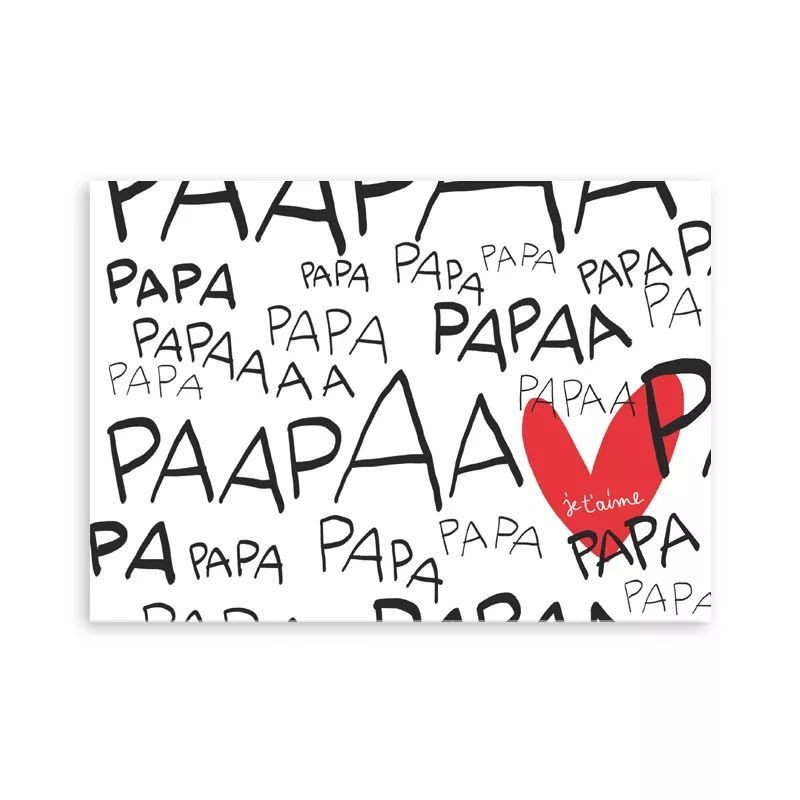 Carte à thème "Papa" (+enveloppe) Carte à thème "Papa" (+enveloppe)