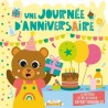 Une journée d'anniversaire - Histoire avec stickers repositionnables