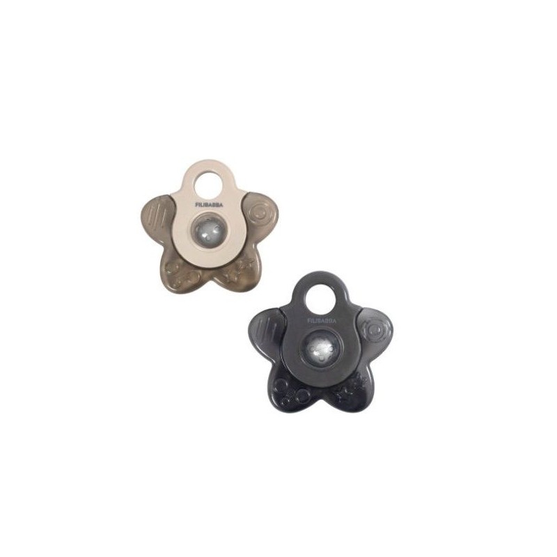 Lot de 2 anneaux réfrigérans étoile - Mix gris Lot de 2 anneaux réfrigérans étoile - Mix gris