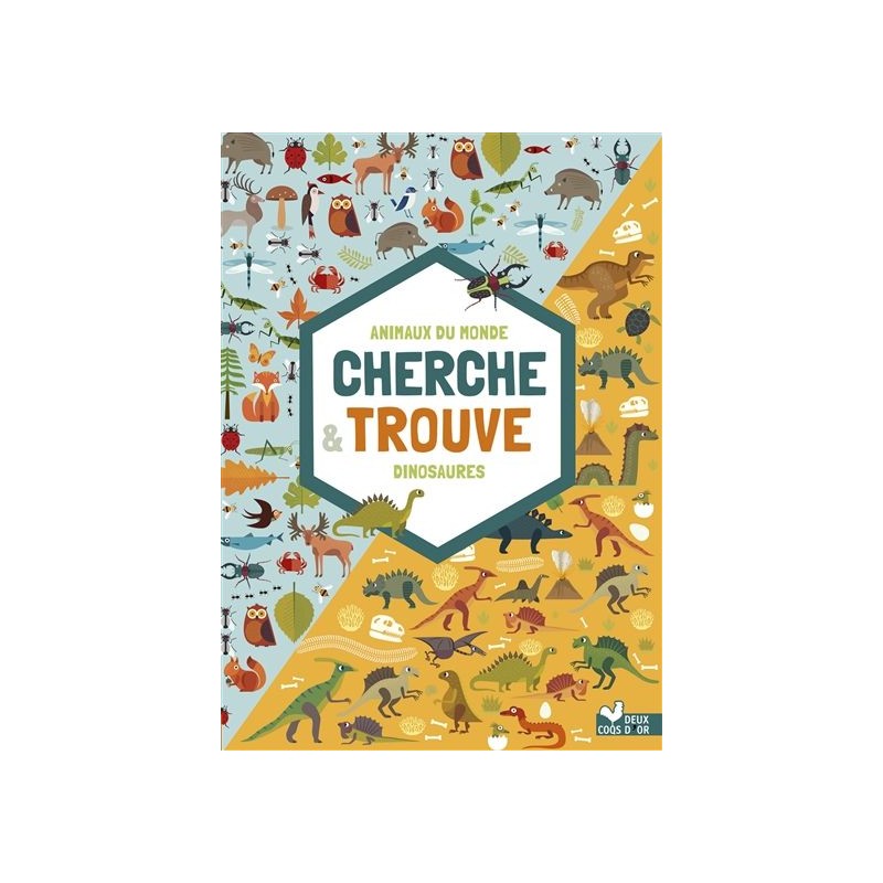 Animaux du monde & dinosaures : cherche & trouve Animaux du monde & dinosaures : cherche & trouve