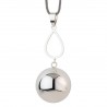 Bola bijou de grossesse argent - Goutte