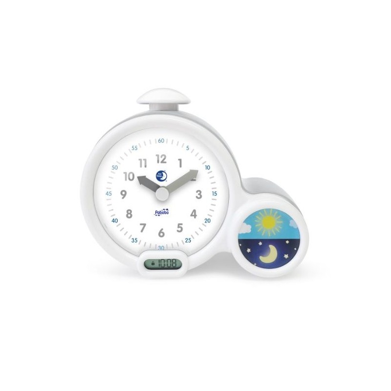 Kid'Sleep Clock - réveil blanc/gris Kid'Sleep Clock - réveil blanc/gris