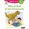 Mila et Noé et les dinosaures : une histoire à lire tout seul - niveau 3