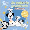 Disney Baby : Je colorie sans déborder : Animaux - Gros contours en relief !