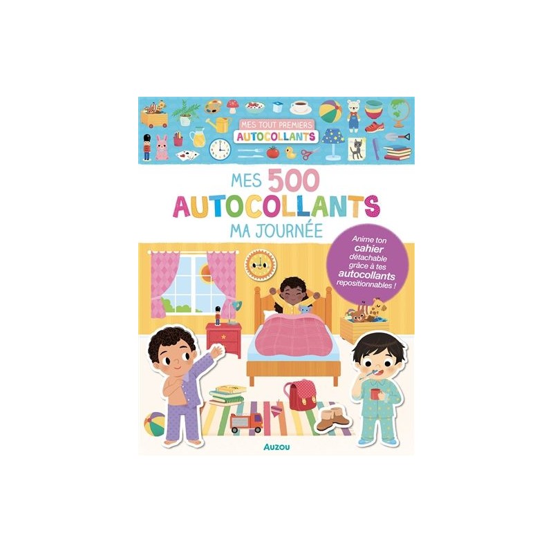 Mes 500 autocollants - Ma journée Mes 500 autocollants - Ma journée