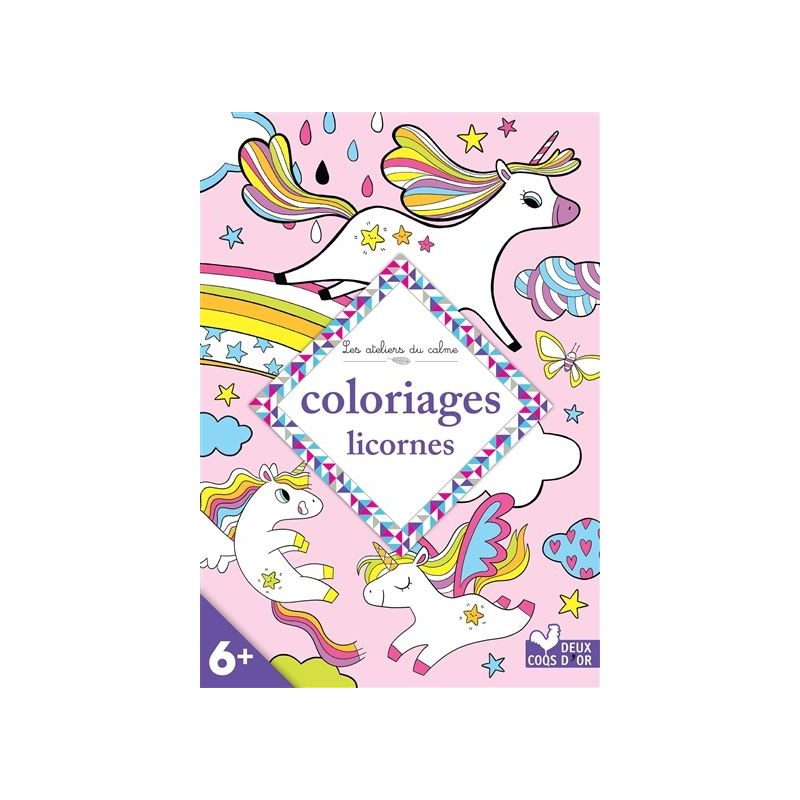 Coloriages licornes - Les ateliers du calme Coloriages licornes - Les ateliers du calme