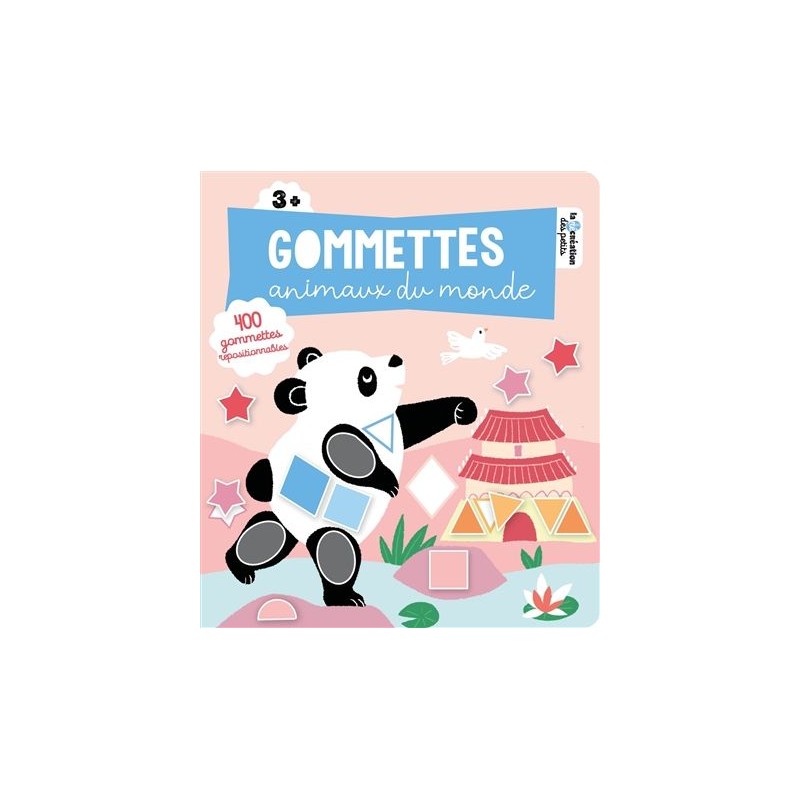 Animaux du monde - 400 gommettes repositionnables Animaux du monde - 400 gommettes repositionnables