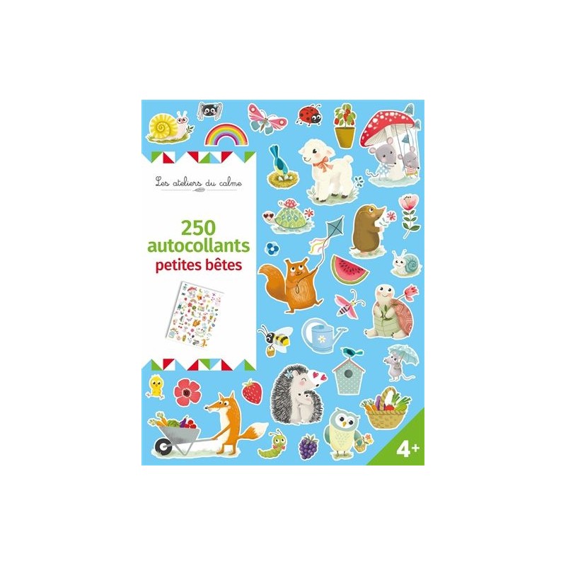 250 autocollants - Petites bêtes 250 autocollants - Petites bêtes