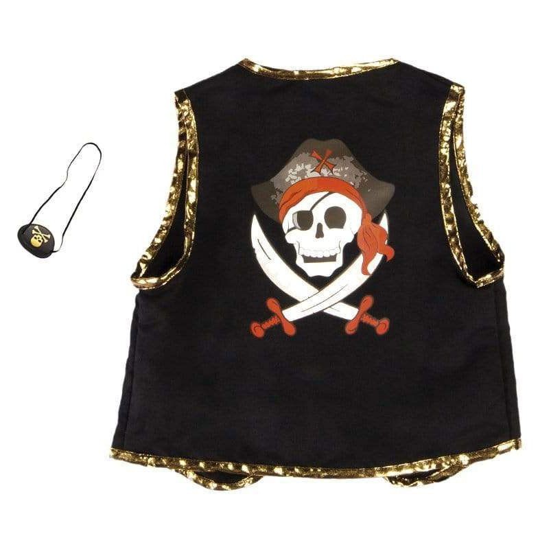 Veste et cache oeil de pirate, 5-6 ans Veste et cache oeil de pirate, 5-6 ans