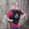 Veste et cache oeil de pirate, 5-6 ans