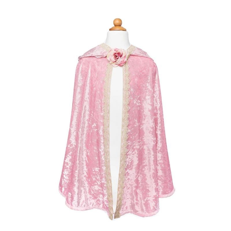 Cape de princesse en velours rose, 3-4 ans Cape de princesse en velours rose, 3-4 ans