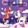 Jeux avec gommettes repositionnables -  Un monde magique