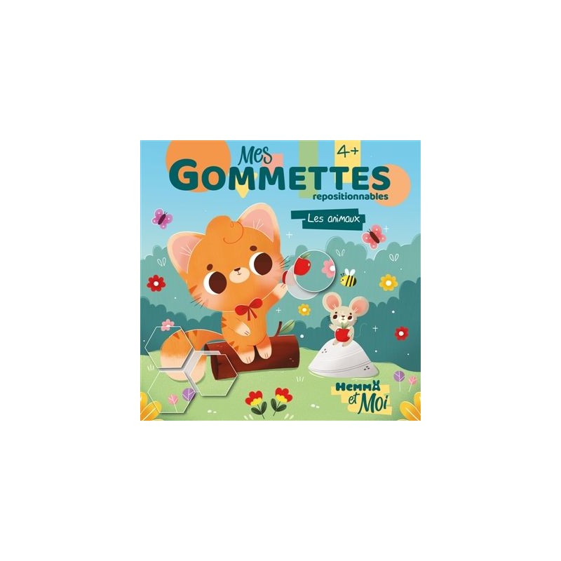 Mes gommettes repositionnables - Les animaux Mes gommettes repositionnables - Les animaux