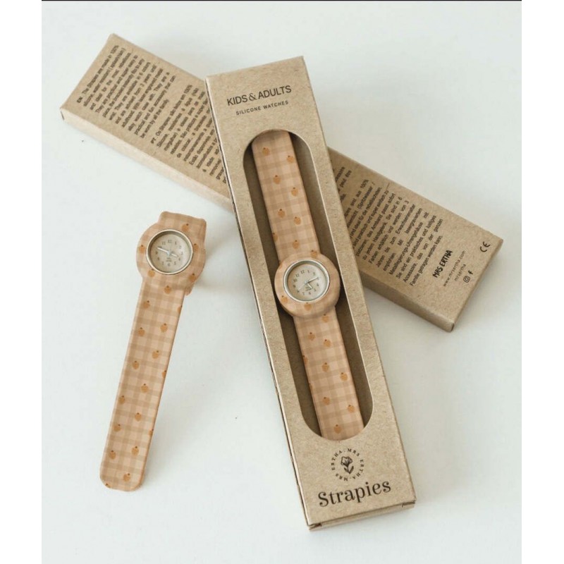 Montre Strapies - Cute Strawberries Montre Strapies - Cute Strawberries