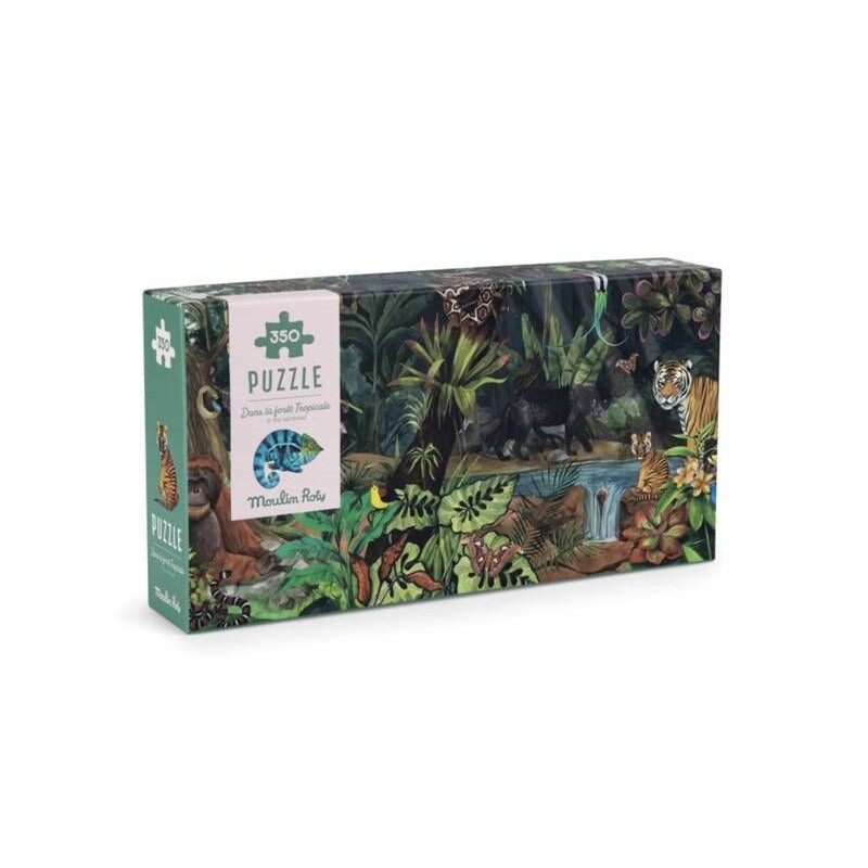 Puzzle Dans la forêt tropicale - Tout autour du monde Puzzle Dans la forêt tropicale - Tout autour du monde