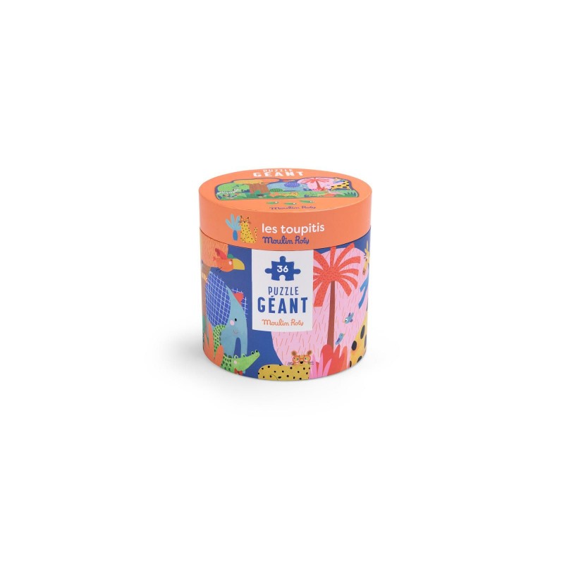 Puzzle géant L'oasis des animaux - Les Toupitis Puzzle géant L'oasis des animaux - Les Toupitis