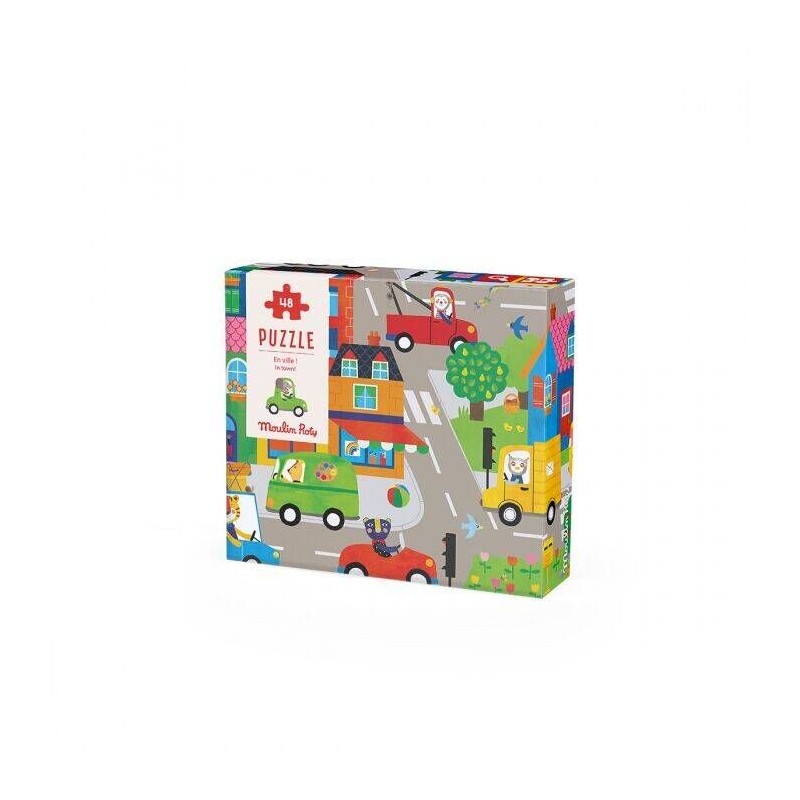 Puzzle En ville ! - Les Popipop Puzzle En ville ! - Les Popipop