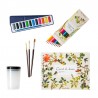 Valise aquarelliste - Le jardin du moulin