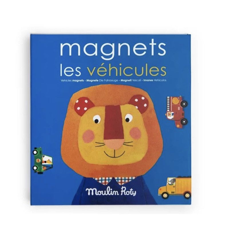Jeu magnétique Les véhicules - Les Popipop Jeu magnétique Les véhicules - Les Popipop