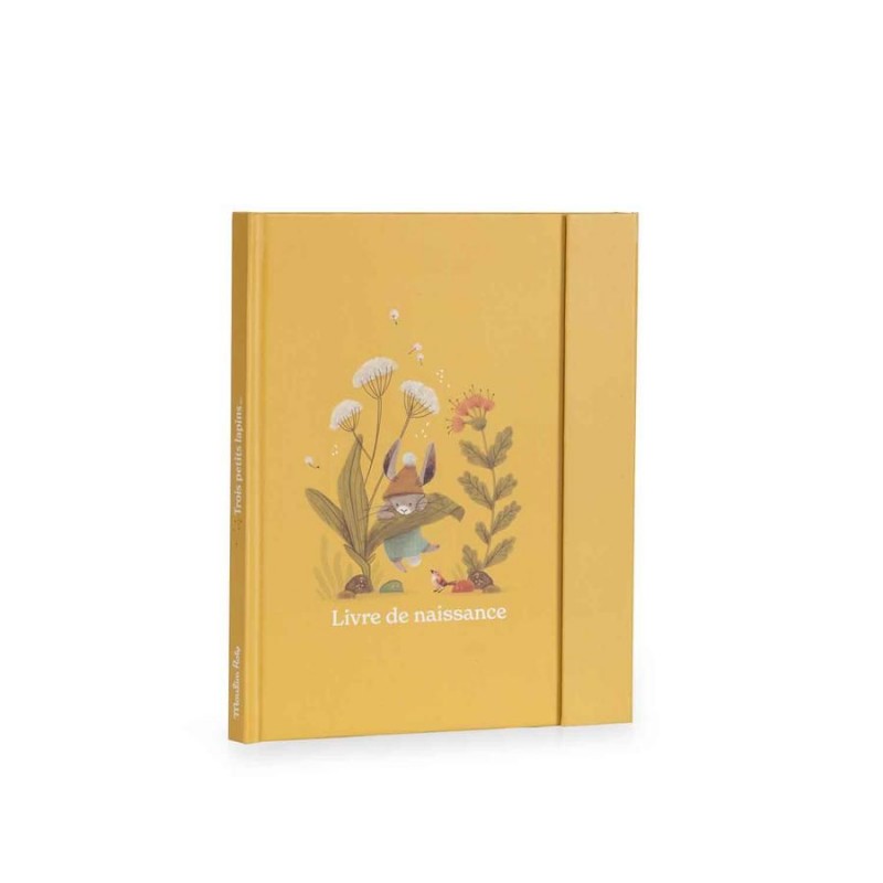 Livre de naissance - Trois petits lapins Livre de naissance - Trois petits lapins