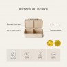 Lunchbox rectangle - Ballerine