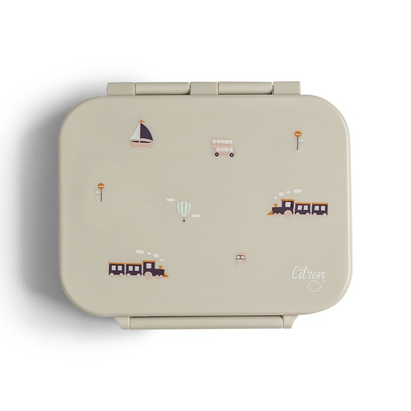 Snackbox véhicules - Boite à compartiments en tritan Snackbox véhicules - Boite à compartiments en tritan