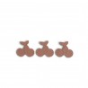 Set de 3 blocs réfrigérants - Cerise